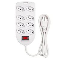 Protetor Eletrônico Com 8 Tomadas EPE 10008+ Intelbras