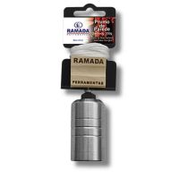 Prumo De Face Parede 500g Maciço Aço 2m Nylon Ramada 