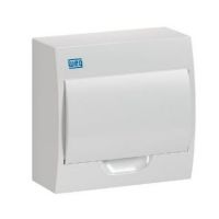 Quadro de Distribuição Para 8 Polos Sobrepor PVC Branco Weg