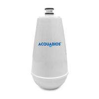 Refil para Torneiras com Filtro Purificador Branca Acquabios