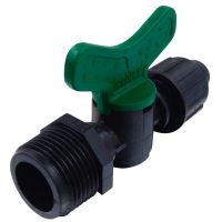 Registro Conector Compacto Tape Rosca Macho 3/4 Pol. X 16mm Irritec