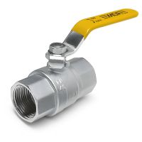 Registro de Esfera para Gás PN 40 1/2" NPT Reta F/F com Alavanca MGA