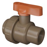 Registro De Esfera Roscável Com União 1.1/4” Fortlev