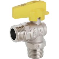 Registro para Gás de Esfera Angular 90° 1/2” Emmeti