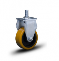 Rodizio Rosca Fixa Roda de Ferro Com Pu Colson