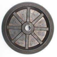 Roda Armazém Maciça 9 Pol. Megabor