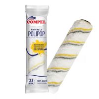 Rolo De Lã 23cm Polipop Pinceis Compel