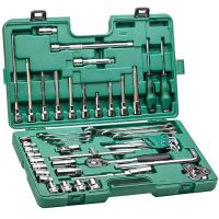 Jogo de Ferramentas 50 Peças Oficina Sata