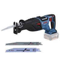 Serra Sabre Bosch GSA 185-LI 18V Sem Bateria Brushless com 2 lâminas 