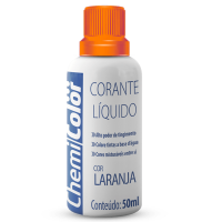 Corante Líquido Laranja 50ml Chemicolor    