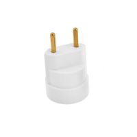 Soquete Termoplástico Branco E27 Adaptador Macho Fertak