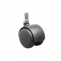 Rodizio Para Cadeira Roda Preta  Squadrone Sq90 Hga