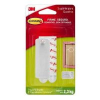 Suporte Grande com Adesivo para Quadros Command 3M