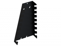 Suporte para 8 Chaves Boca Smart Black Di Carlo 1214FPA06.0022