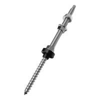 Suporte Prisioneiro Para Placa Solar Fotovoltaica 10X250 25cm Ciser