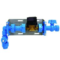 Suporte PVC Para Hidrômetro 3/4" Polierg