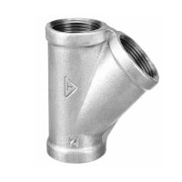 Tê Bsp 45° Junção Galvanizado 1" Tupy