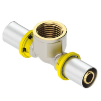 Tê Fêmea para Gás 20mm x 3/4 Emmeti