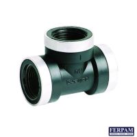 Tê Rosca PP 3/4” Polierg