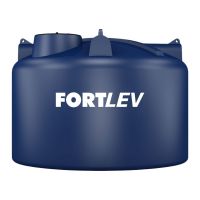 Tanque de Polietileno 10.000 Litros com Tampa de Rosca Fortlev