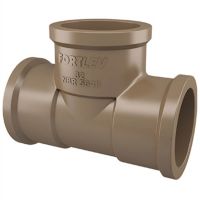 Tê Soldável 25mm PVC Fortlev