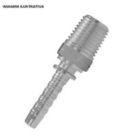 Terminal Prensado Macho NPTF 3/8" 18 Metalquip