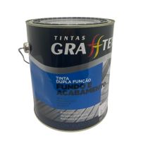 Tinta Brilhante Vermelho Massey Dupla Função 3,6L Grafftex