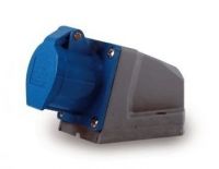 Tomada Sobrepor Azul 2P+T 220v 32A Soprano