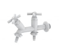 Torneira para Tanque e Maquina Cross Branca 1/2e 3/4Tigre