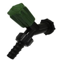 Torneira de Jardim Preta/Verde 3/4"x1/2" Durin