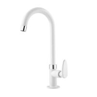 Torneira de Mesa Allure Bica Móvel Branca Viqua 