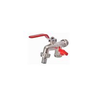 Torneira Esfera Dupla Tanque-Máquina 1/2"x3/4" Fertak