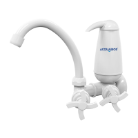 Torneira Filtro Bica Móvel Branca Quadriseta Acquabios