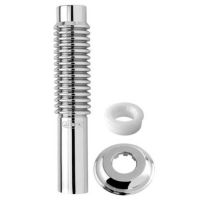 Tubo Metal Ligação Ajustável para Vaso 260 mm Blukit