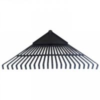 Vassoura Plástica Para Jardim 22 Dentes Cabo 1,2M Max