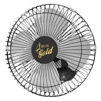 Ventilador de Parede Ventura Gold Bivolt Preto 50 cm Venti-Delta