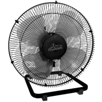 Ventilador Mesa Oscilante Premium Preto 50 cm Venti-Delta