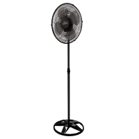 Ventilador Premium Oscilante Coluna Preto 50 cm Venti-Delta