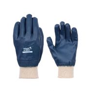 Luva de Segurança Nitrílica Malha Tamanho M Volk