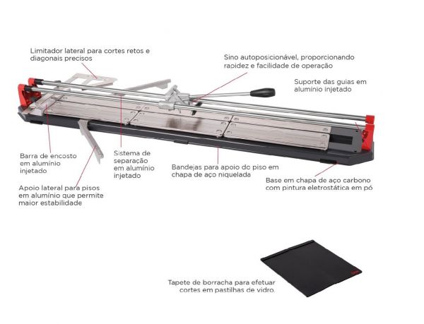 Cortador de Pisos Profissional Super 1150 Cortag