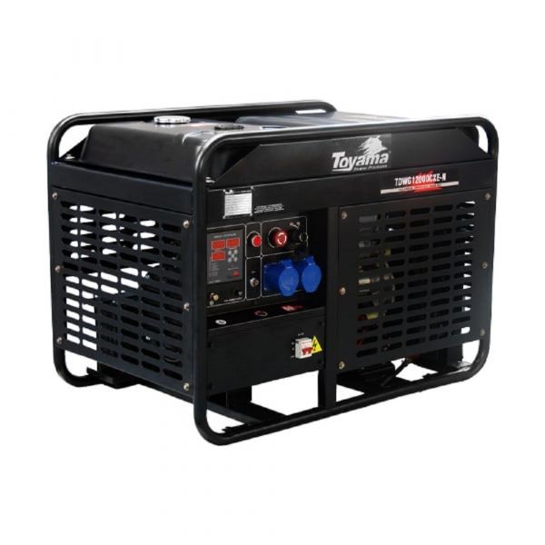 Gerador De Energia Monofásico A Diesel 10KVA TDWG12000CXE-N Toyama