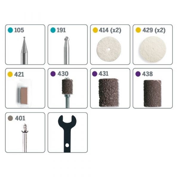 Stylo+ Microrretífica com 11 Acessórios Dremel 