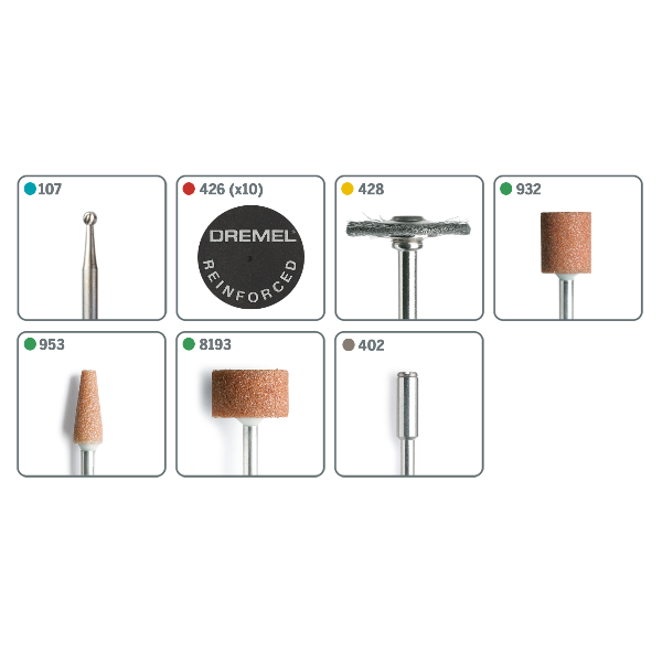 Kit para Metal com 16 Acessórios- Dremel 26150734ab