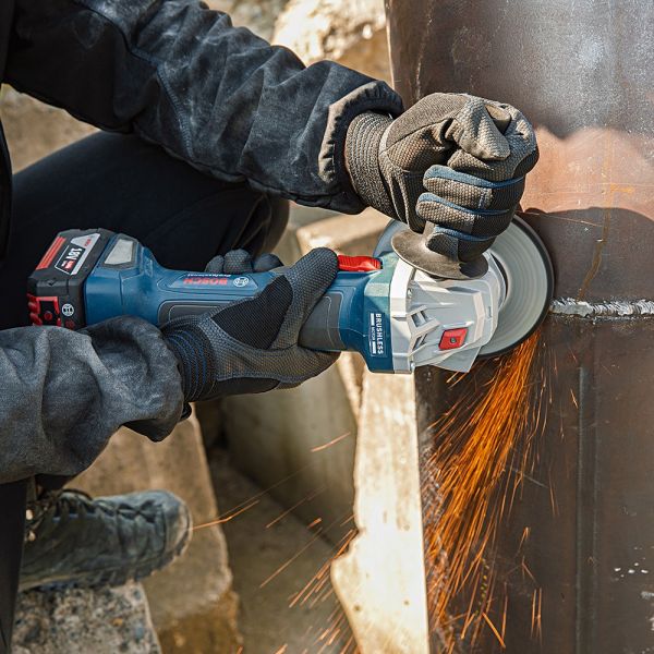 Esmerilhadeira a Bateria Bosch GWS 180-LI Brushless 18V Sem Bateria