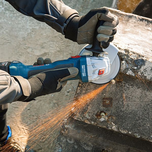 Esmerilhadeira a Bateria Bosch GWS 180-LI Brushless 18V Sem Bateria