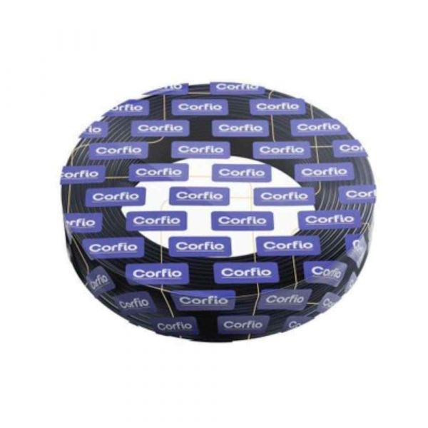 100 Metros Cabo Flexível 4mm 750V Preto Corfio 