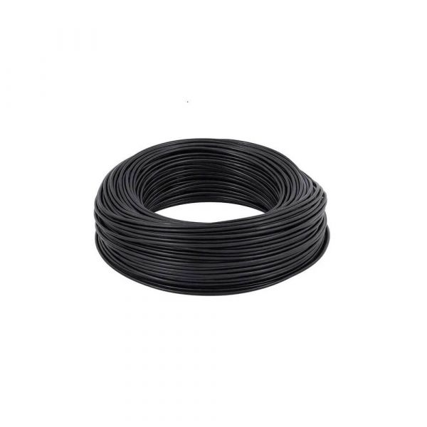 100 Metros Cabo Flexível 4mm 750V Preto Corfio 