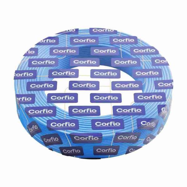 100 Metros De Cabo Flexível 6mm 750V Azul Corfio W0109-AZ