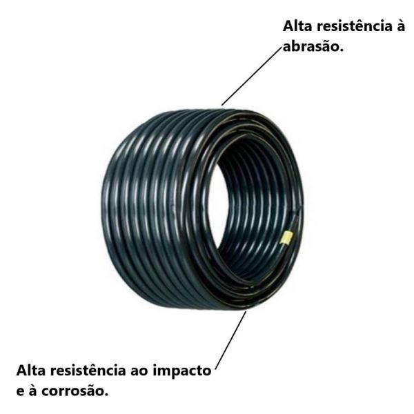 100 metros de Mangueira Polietileno 3/4