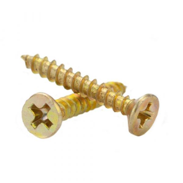  100 Parafusos Chipboard Cabeça Chata Phillips Belenus